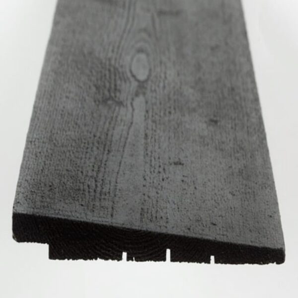 Black Timber Cladding (3 coats) Rebated 23 x 174mm x 4.8m