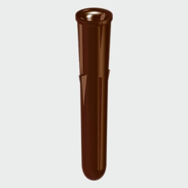 Brown Plastic Premium Plug 42mm (bag 1000)