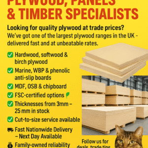 15mm Birch Throughout Plywood BB/BB 2440mm x 1220mm