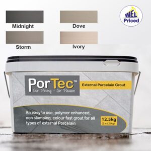 PorTec™ External Porcelain Grout 12.5kg