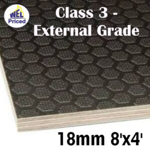 18mm Anti-slip Hexagon Eucalyptus Class 3 Plywood 2440x1220mm (Birch Equivalent)