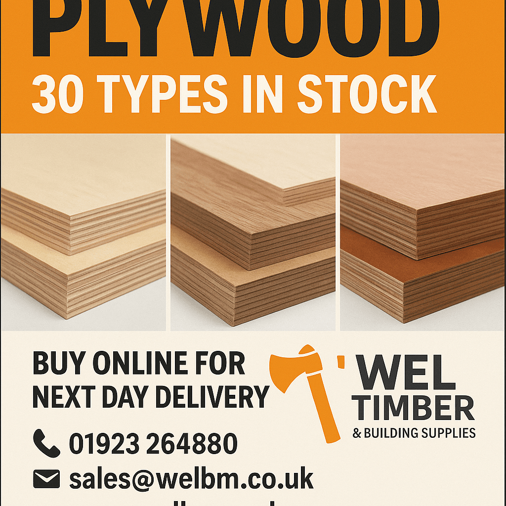 18 mm Hardwood WBP Plywood — Premium Exterior-Grade Board | Next-Day Delivery London - Image 2