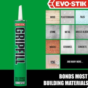 EVO-STIK GRIPFILL™ Gap Filling Adhesive 350ml