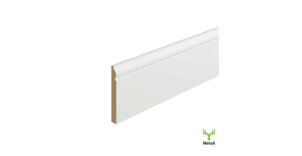 MDF quality Primed chamfered skirting 18 x 144 mm – Next Day London quality save money - Image 3